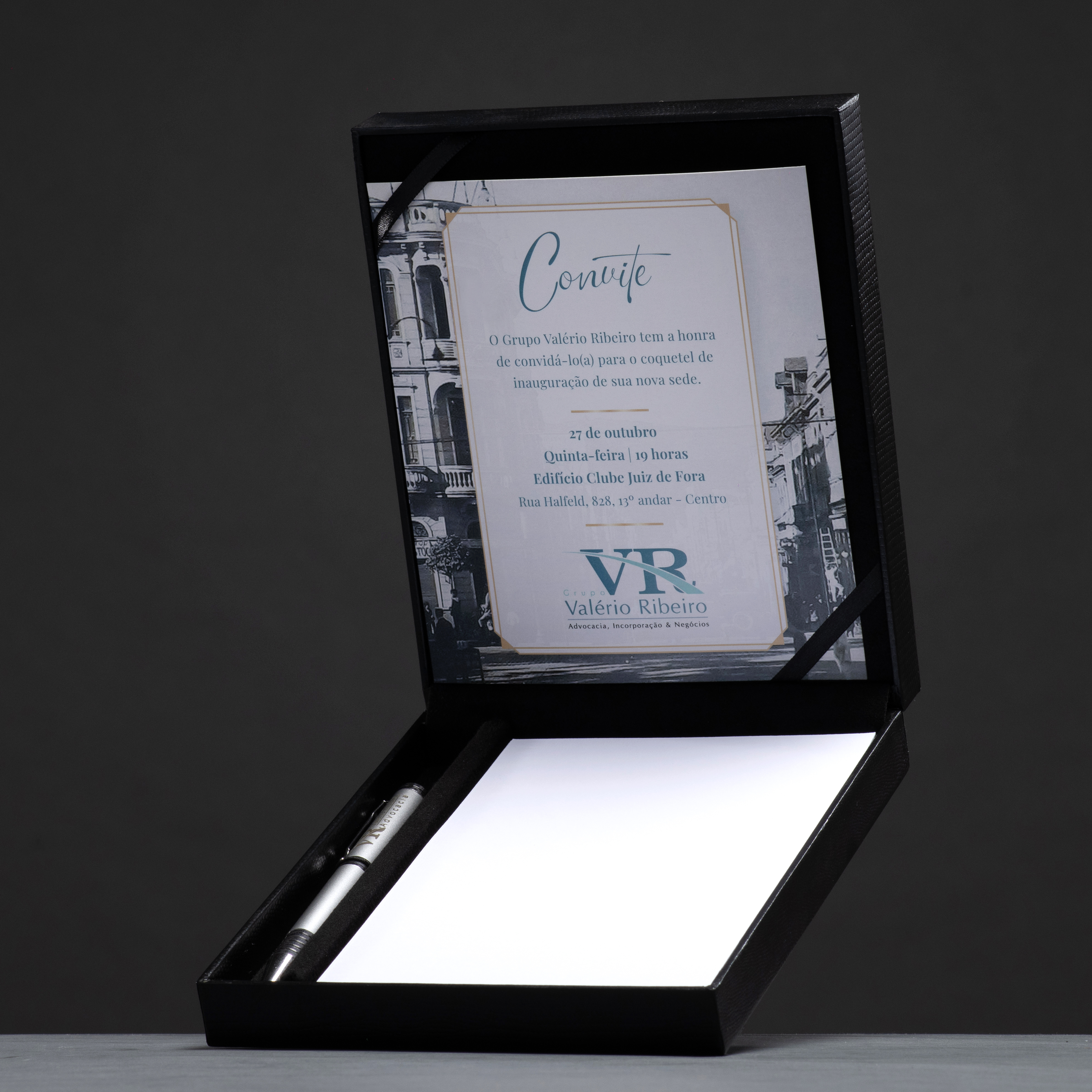 Estojo Baldi&Co na entrega de chaves de um imóvel